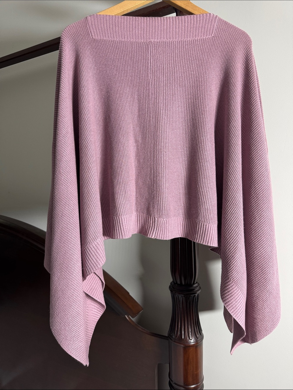 Lululemon Forward Flow Dusty Rose Knit Cape - Picture 3 of 4